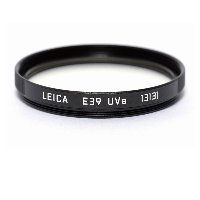 Leica 39mm UV Black Filter 13131 Filters Lens Accessories Lenses