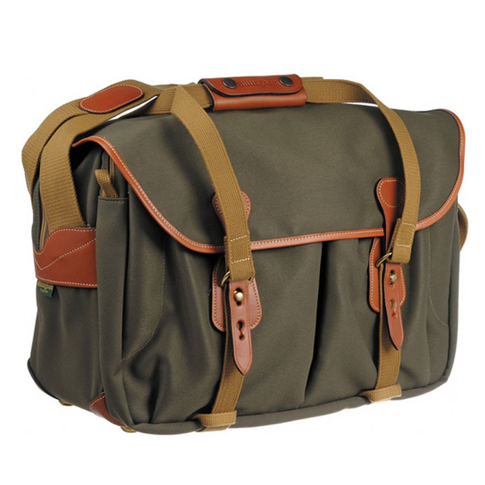 Billingham 445 Sage Tan FibreNyte Camera Bag Shoulder Bags Bags