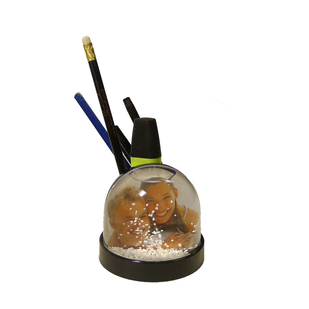 photo snow globe with pen holder photo gifts albums photo snow globe with pen holder photo gifts albums