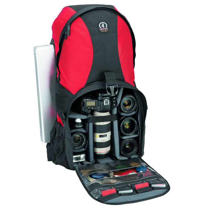 Tamrac Adventure 9 Black/Red Backpack 5549 Backpacks Bags