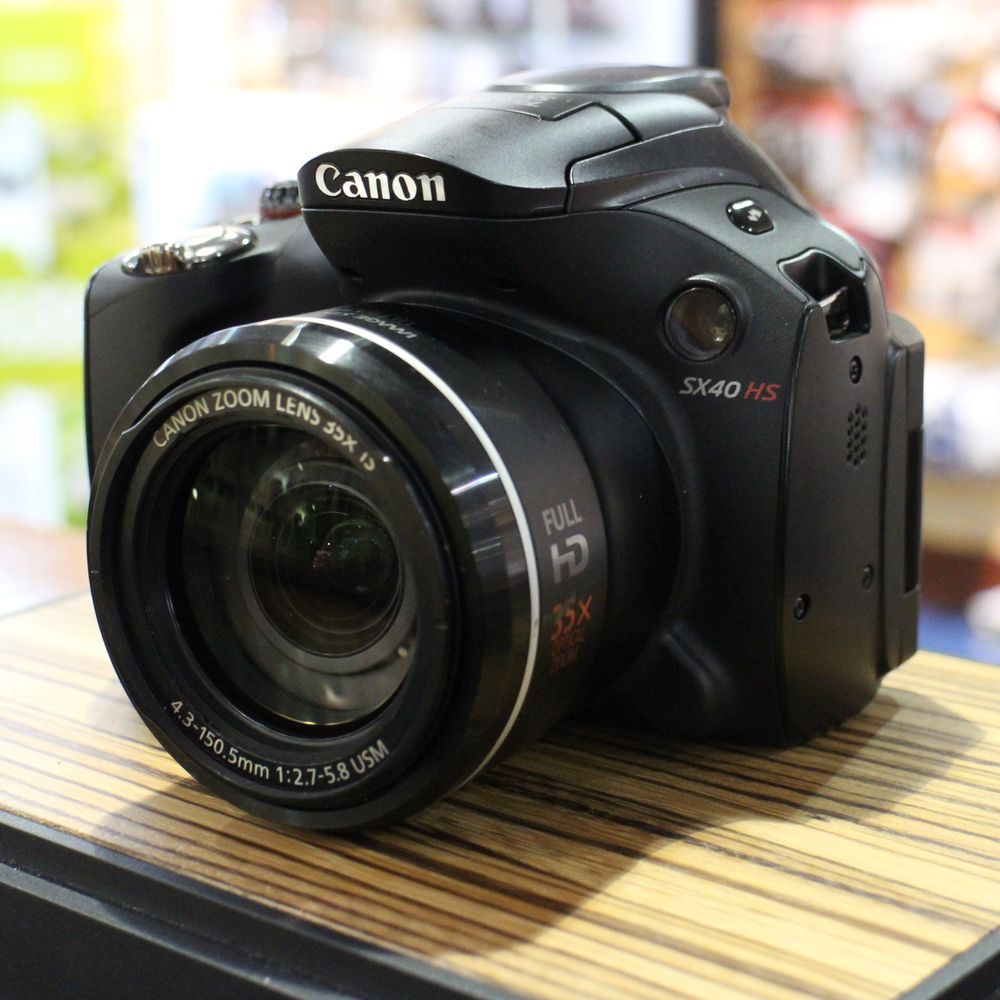 Used Canon PowerShot SX40 HS Digital Bridge Camera Used Cameras