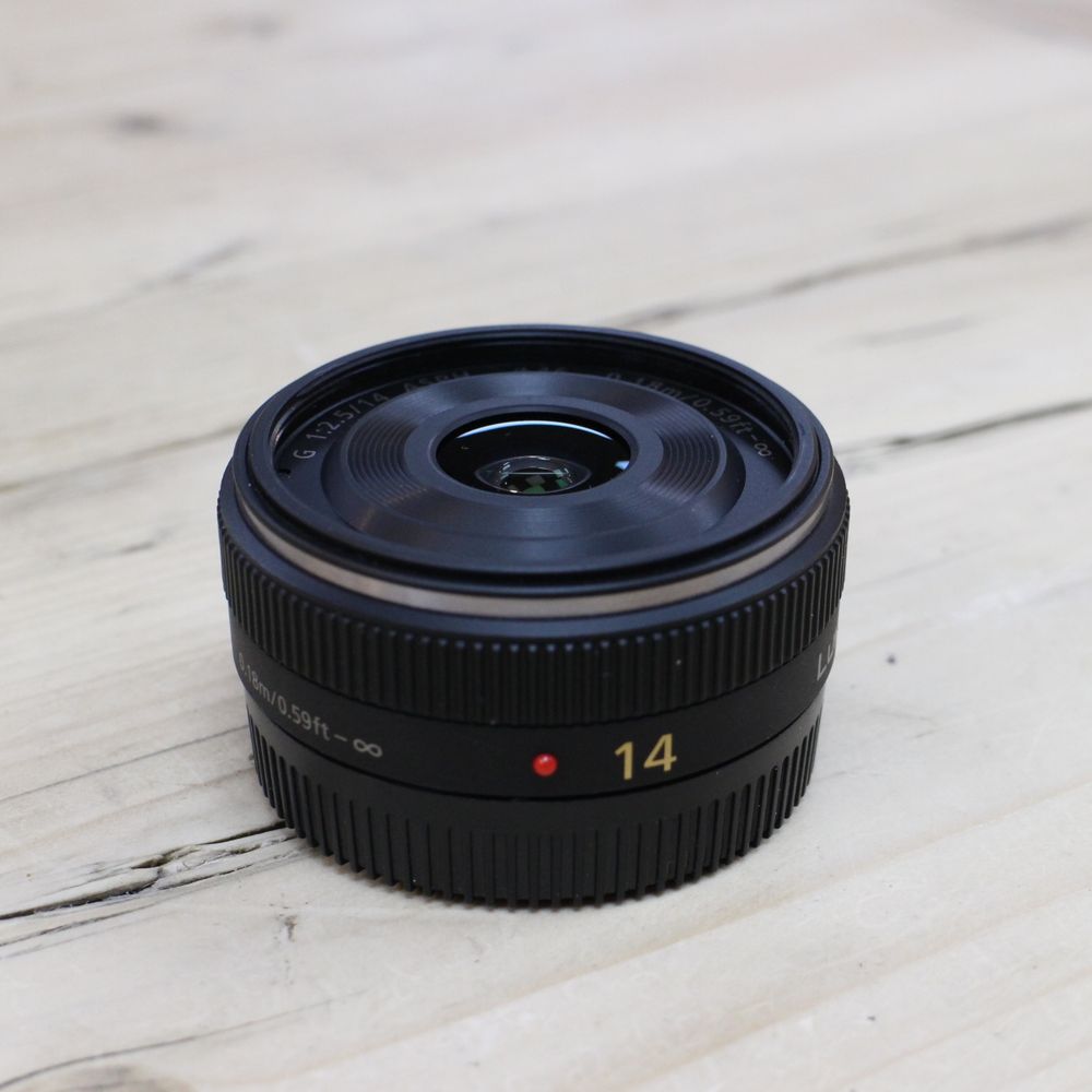 Used Panasonic 14mm f2.5 Lumix G Micro Four Thirds Pancake Lens Used AF Lenses Used