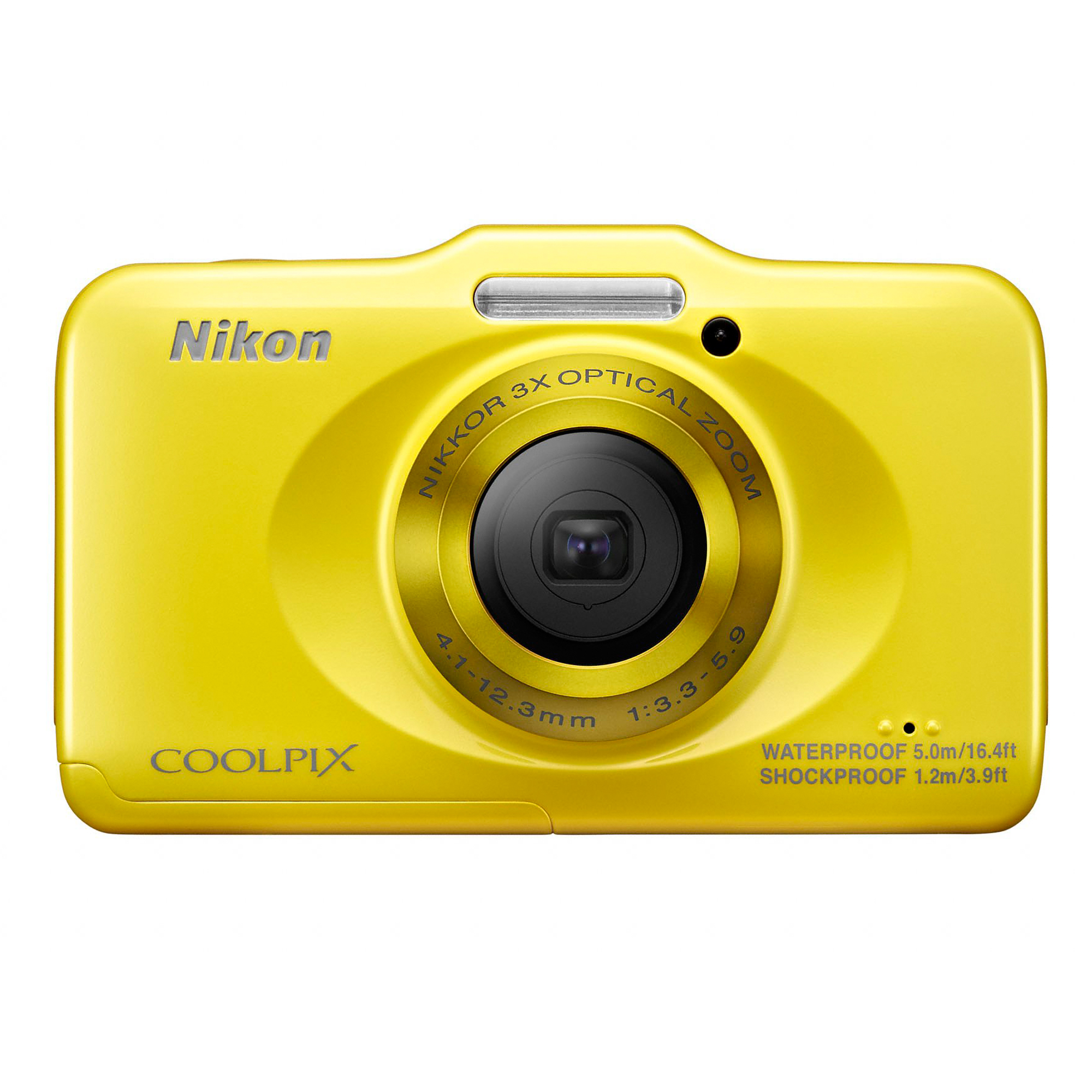 Nikon Coolpix S31 Yellow Digital Camera Compact Cameras Cameras