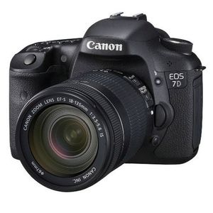 Canon EOS 7D Digital SLR Camera and 18-135mm IS Lens Kit