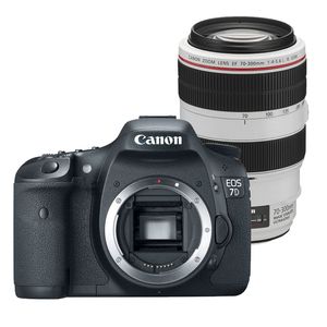 Canon EOS 7D Digital SLR Camera and 70-300mm L IS Lens Kit