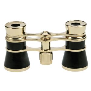 Danubia Opera 3x24mm Brass and Black Binoculars