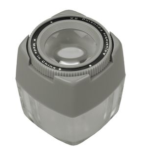 Dorr Table Lupe 8X Magnifier Cube 540130