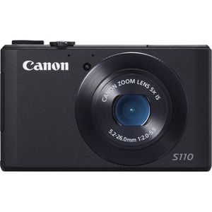 Canon PowerShot S110 Black Digital Compact Camera