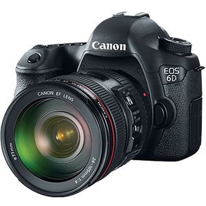 Canon EOS 6D Digital SLR Camera and EF 24-105mm f4 L IS USM Lens