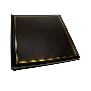 Classic Brown Traditional Photo Album - 100 Sides