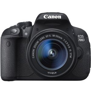 Canon EOS 700D Digital SLR Camera and 18-55mm STM Lens Kit