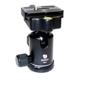 Benro B00 Dual Action Ball Head with PU 40 Quick Release Plate
