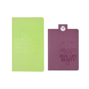 Lomography ChapBook Lime and Purple Photo Album Set 4