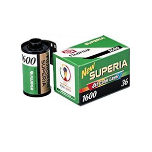 Fujifilm Superia 1600 36 Exp Colour Print Film