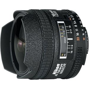 Nikon 16mm f2.8D AF Fisheye Nikkor Lens
