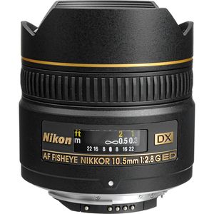 Nikon 10.5mm f2.8G AF DX IF-ED Fisheye Lens