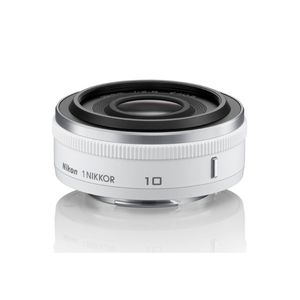 Nikon 10mm f2.8 1 NIKKOR White Lens