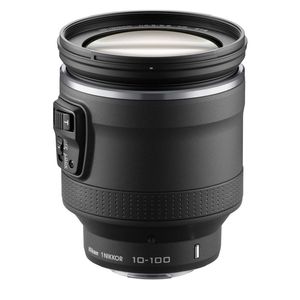 Nikon 10-100mm f4.5-5.6 VR 1 NIKKOR PD Zoom Black Lens