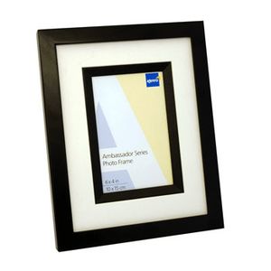 Ambassador Black Wood 6x4 Photo Frame