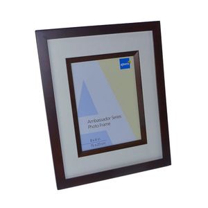 Ambassador Dark Oak Wood 8x6 Photo Frame