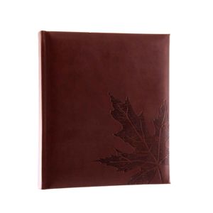 Autumn Leaf Brown 7x5 Slip In Photo Album - 200 Photos
