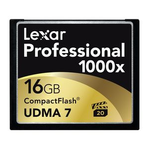 Lexar 16GB Professional UDMA 7 CompactFlash 1000x Memory Card
