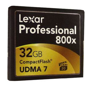 Lexar 32GB Professional UDMA CompactFlash 800x Memory Card