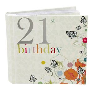 21st Birthday Nouveau Delights 6x4 Slip In Photo Album 80 Photos