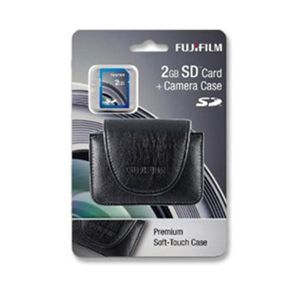 Fujifilm A Series Camera Case and 2GB SD Memory Card