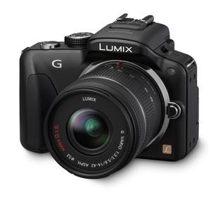 Panasonic Lumix DMC G3 Black Digital System Camera with 14-42mm Lens