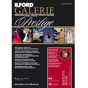 Ilford Galerie Prestige Smooth Pearl Paper 310gsm 6x4 inch - 100 Sheets