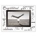 Congratulations Glass and Mirror 6x4 Photo Frame