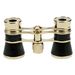 Danubia Opera 3x24mm Brass and Black Binoculars