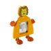 Animal Lion Free Standing Wood 2.75x2.25 Photo Frame