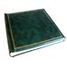 Classic Green Large Traditional Photo Album - 100 Sides