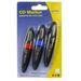 Dorr 3 CD Markers Assorted Colours