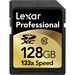 Lexar 128GB Secure Digital Professional 133x 20MB/s SDHC Memory Card