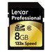 Lexar 8GB Secure Digital Professional 133x 20MB/s SD Memory Card
