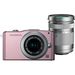 Olympus E-PM1 Rose Digital Camera Inc 14-42mm and 40-150mm Twin Lens Kit