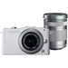 Olympus E-PM1 White Digital Camera Inc 14-42mm and 40-150mm Twin Lens Kit