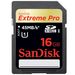 Sandisk 16GB Secure Digital Extreme Pro 300x 45MB/s SDHC Memory Card