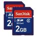 Sandisk 2GB Secure Digital 33x 5MB/s SD Memory Card Twin Pack