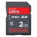 Sandisk 2GB Secure Digital Ultra 100x 15MB/s SD Memory Card