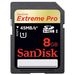 Sandisk 8GB Secure Digital Extreme PRO 300x 45MB/s SDHC Memory Card