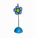 Funky Blue Flower Standing Photo Clip