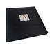 Black Satin Wedding Traditional Photo Album - 50 Sides