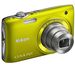 Nikon Coolpix S3100 Yellow Digital Compact Camera