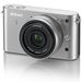 Nikon 1 J1 Silver Digital Camera and 10mm Lens Kit