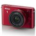 Nikon 1 J1 Red Digital Camera and 10mm Lens Kit