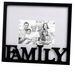 Family Carved Wooden 6x4 Photo Frame